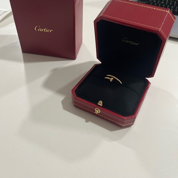 cartier ring 18 k authentic - Picture 6 of 7
